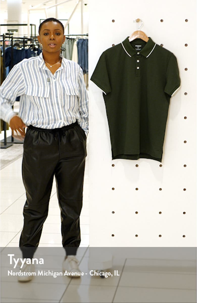 Stretch Piqué Polo, sales video thumbnail