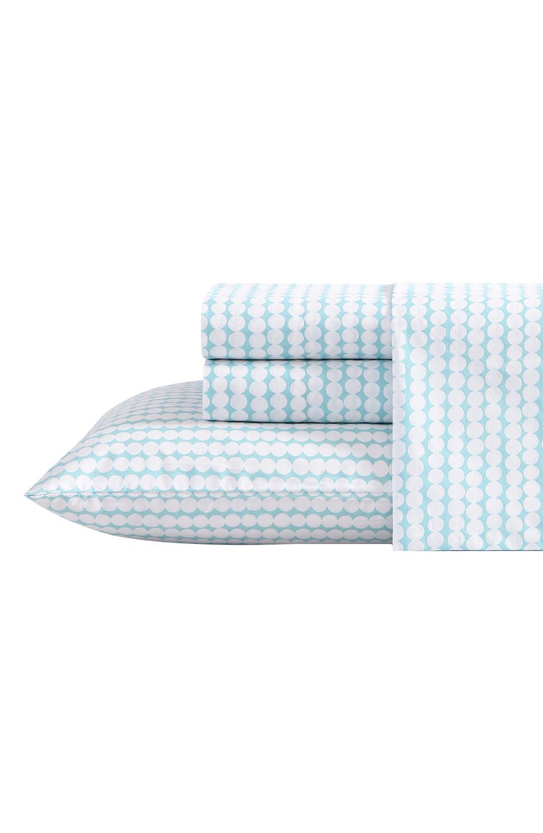 Marimekko Pikku Rasymatto 200 Thread Count Cotton Sheet Set, Main, color, 