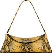 Balmain 64-83 Small Bag in Python-Effect Leather