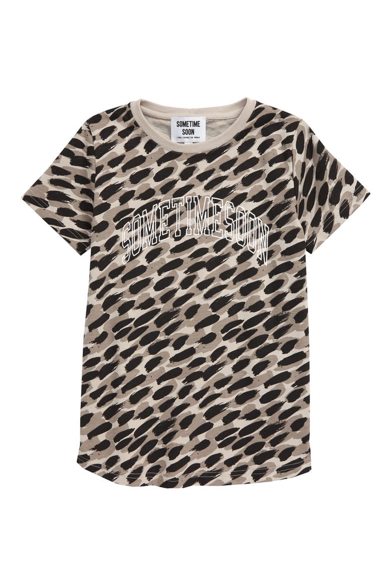 Mercer Print T-Shirt, Main, color, GREY