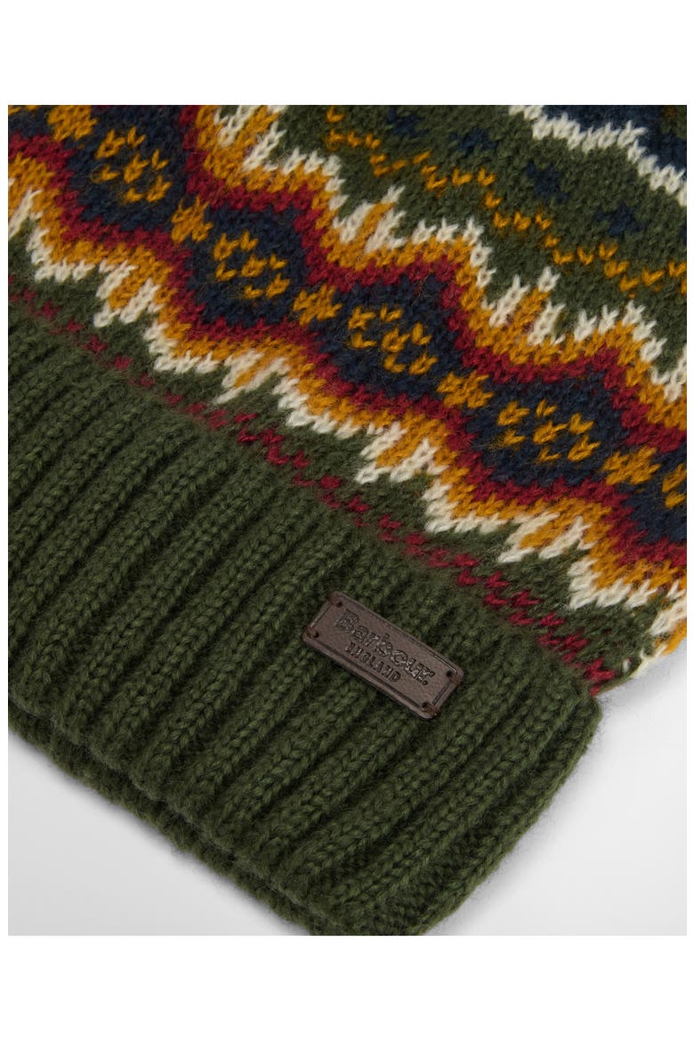 Fair Isle Dog Sweater & Matching Owners Hat Set, Alternate, color, OLIVE