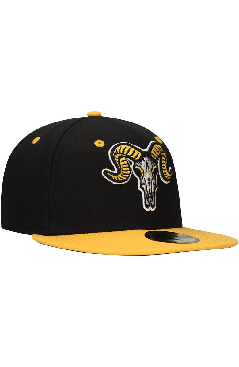 New Era Men's New Era Black Chivos de Hartford Copa de la Diversión 59FIFTY Fitted Hat, Alternate, color, Black