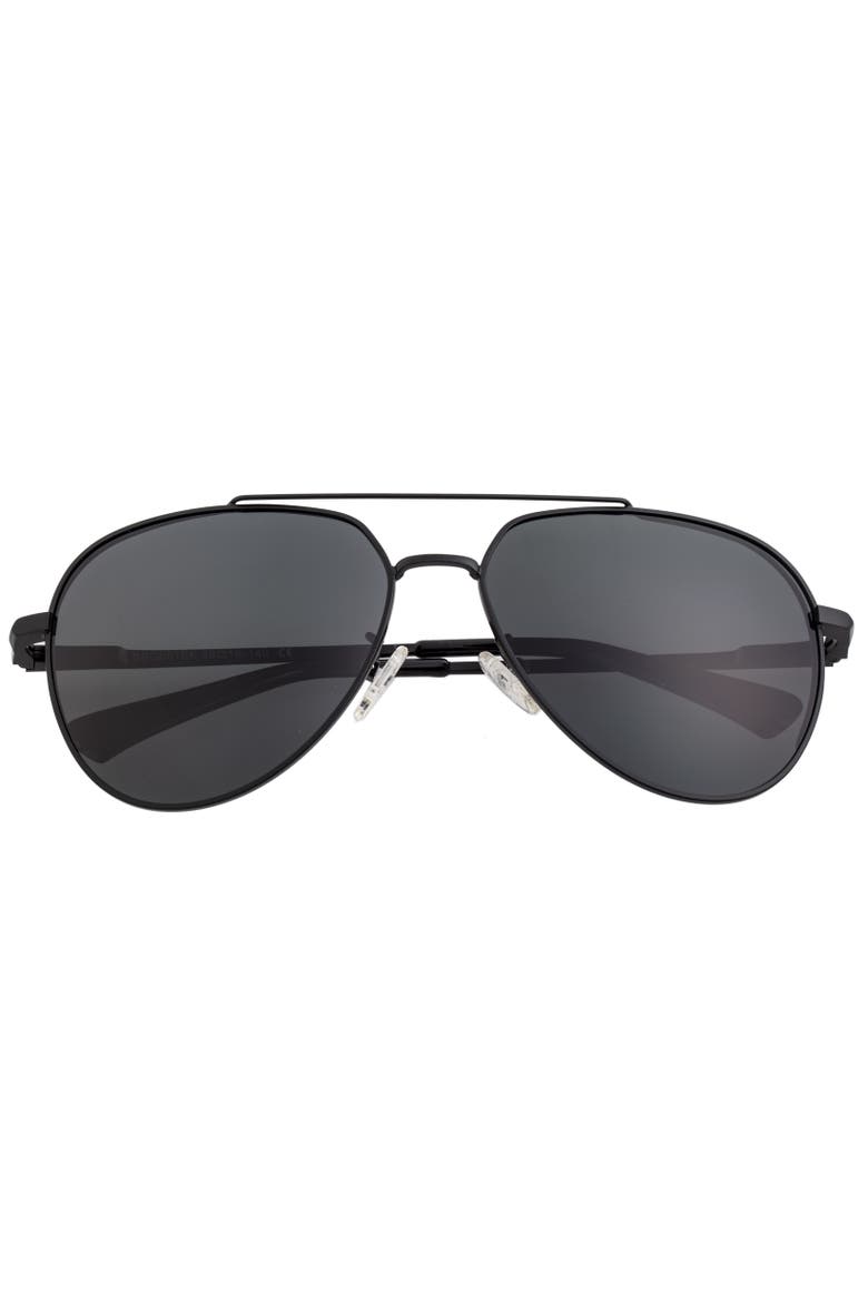 Lyra Polarized Sunglasses, Alternate, color, Black/Black