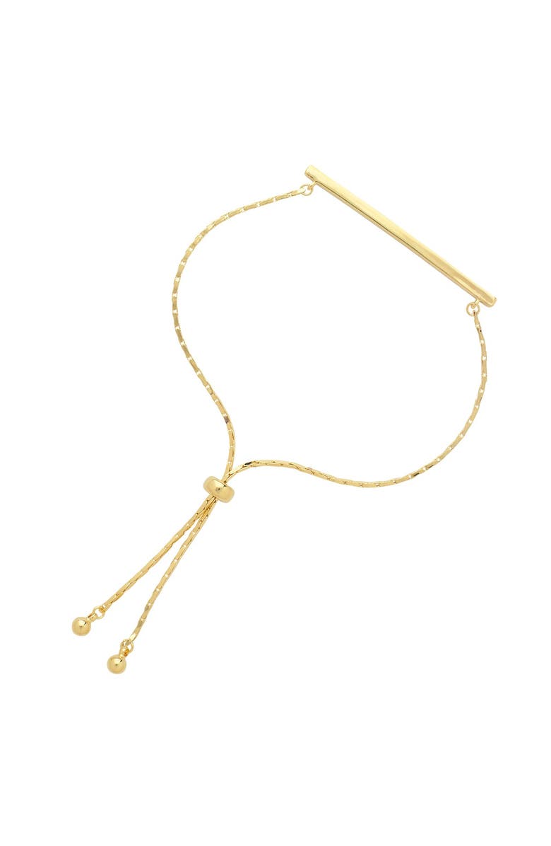 Sterling Forever Bar Slider Bracelet, Main, color, 