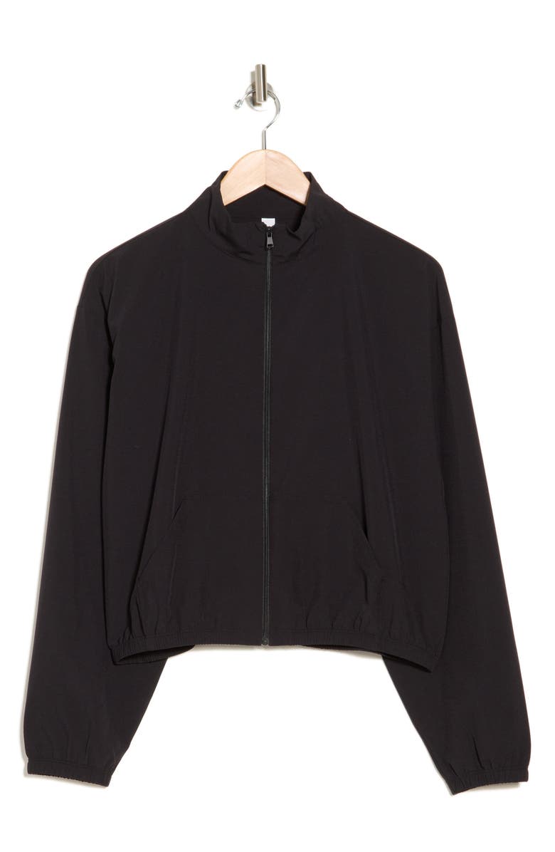 X by Gottex Zip Crop Jacket, Alternate, color,