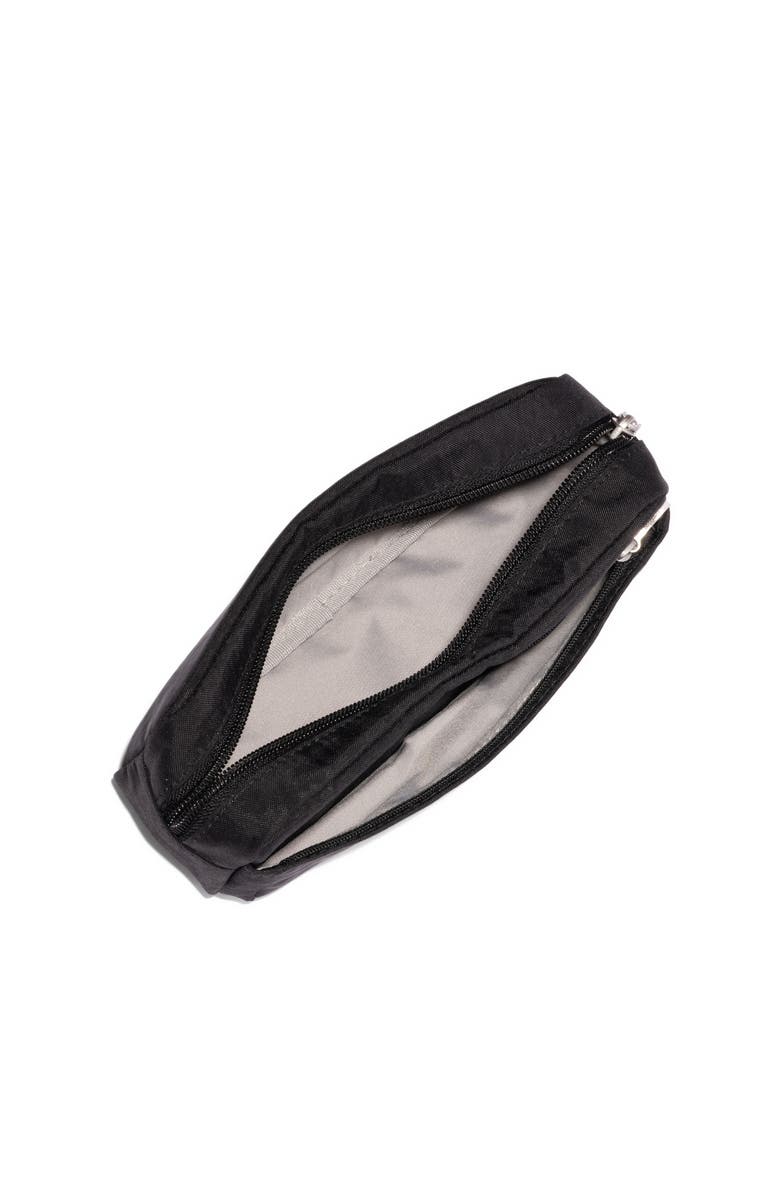 BAGGALLINI Long Pocket Cosmetic Bag, Alternate, color, Black Cheetah Emboss