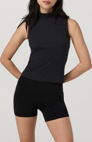 Vuori Cottony Rib Mock Neck Tank