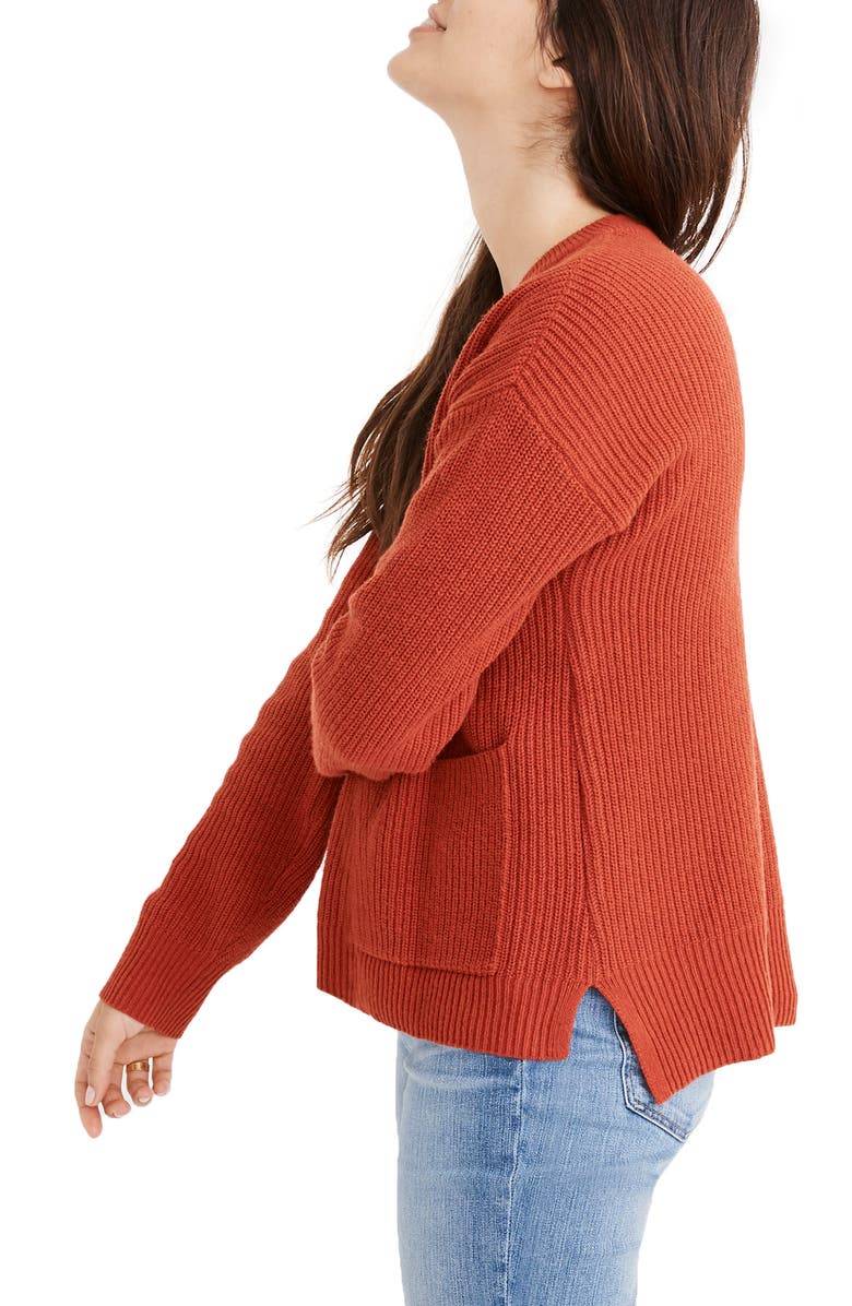 Madewell Patch Pocket Pullover Sweater, Alternate, color,