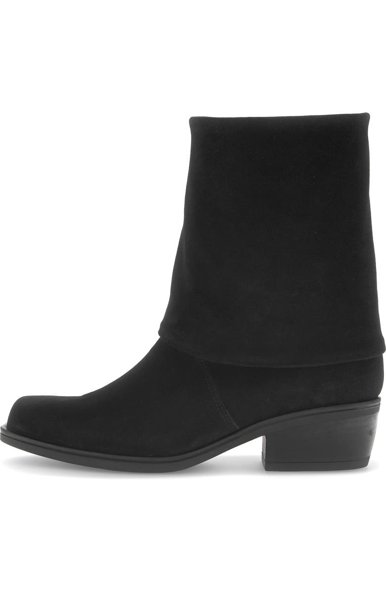 Gabor Foldover Block Heel Boot, Alternate, color,