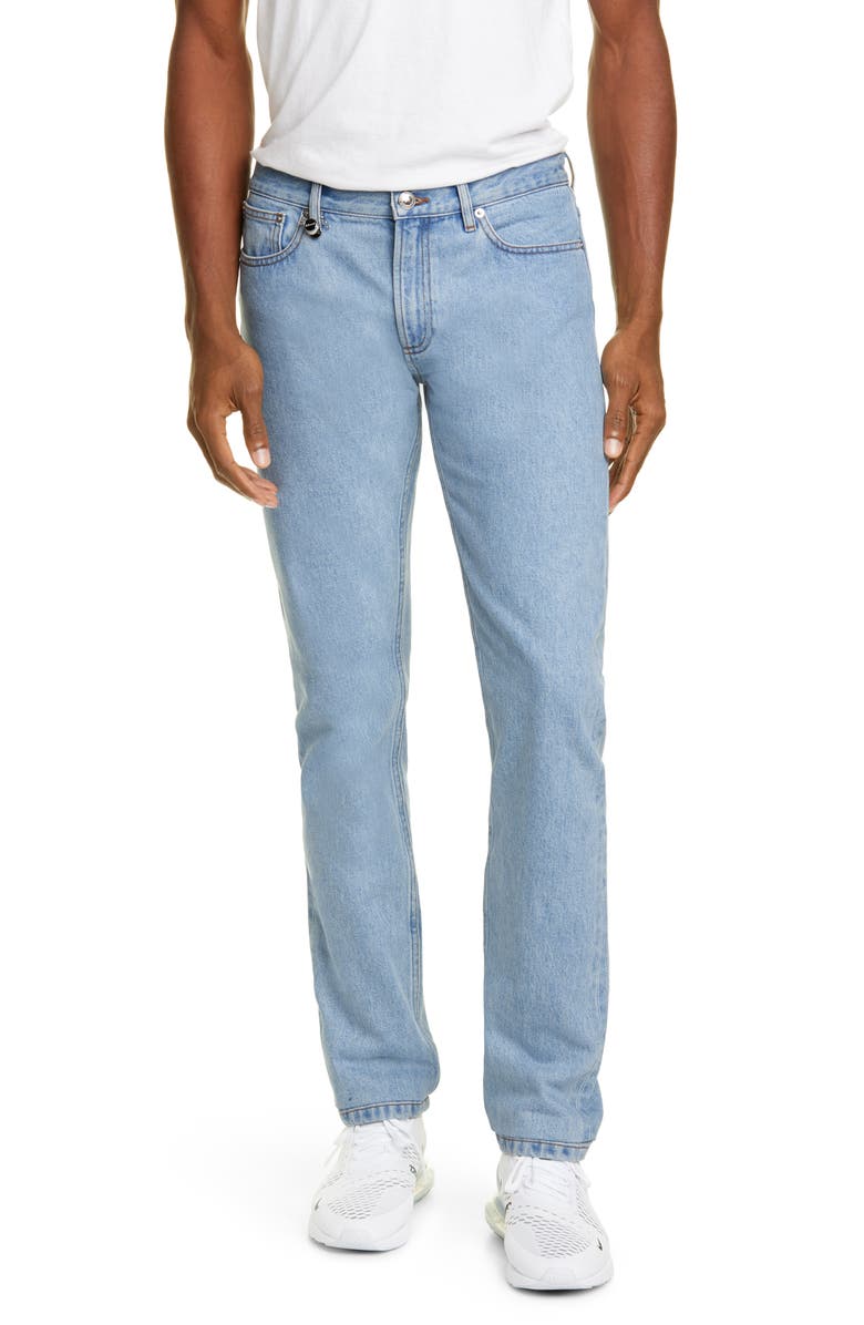 A.P.C. x JJJJound Petit New Standard Skinny Fit Jeans, Main, color, 