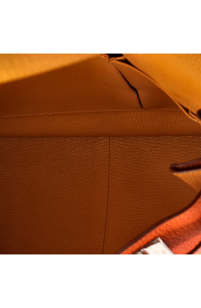 Pre-Owned Hermes Jypsiere Bag Clemence 34, Alternate, color, Feu/Moutarde