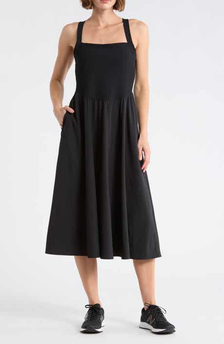 Z by Zella Rib Hybrid Midi Dress