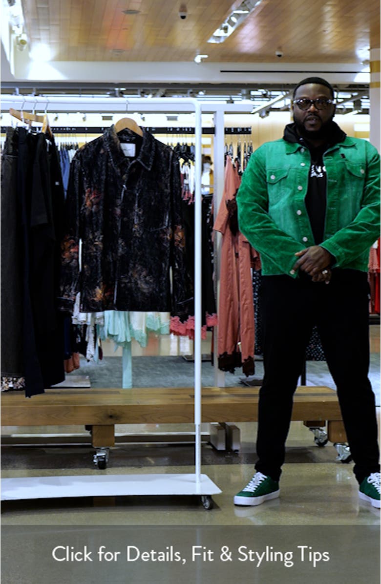 Blade Organic Cotton Corduroy Shirt Jacket, sales video thumbnail