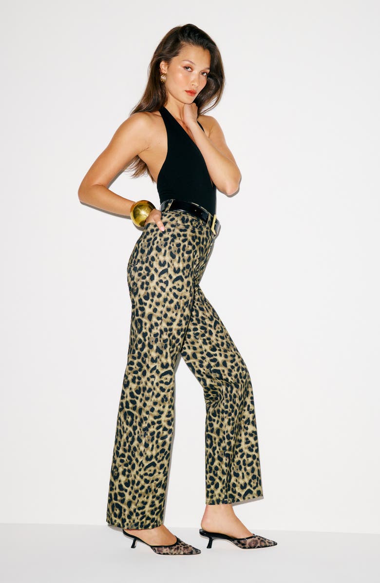 Cary High Waist Slouchy Straight Leg Jeans