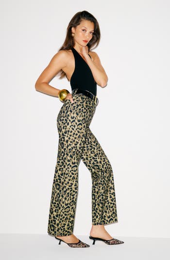 Cary High Waist Slouchy Straight Leg Jeans