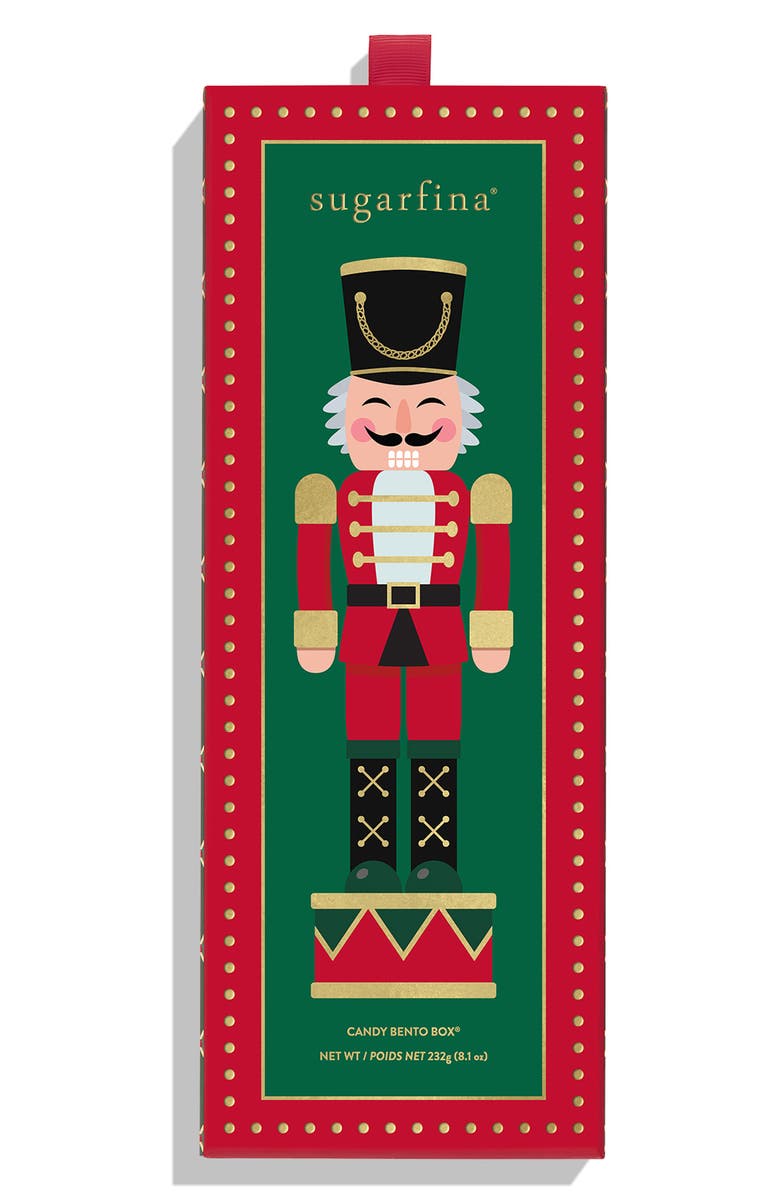 sugarfina Nutcracker 4-Piece Candy Bento Box, Main, color,