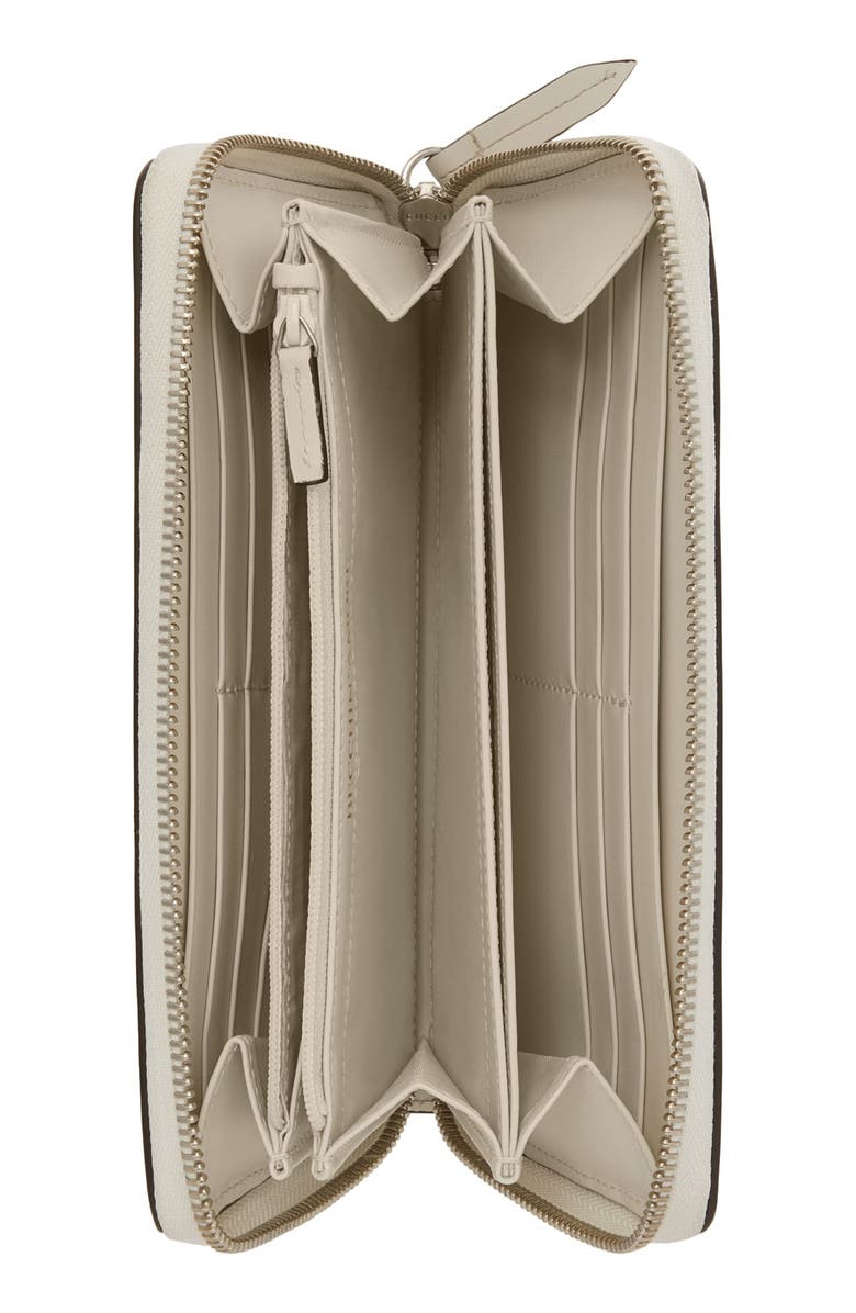 Gucci Guccy Logo Moon & Stars Leather Zip Wallet, Alternate, color, 