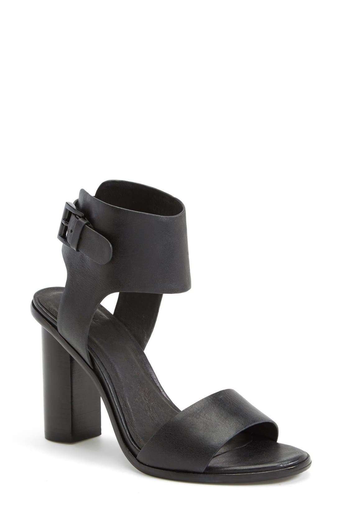 'Opal' Sandal, Main, color, BLACKOUT