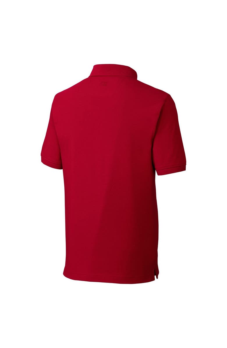 Cutter & Buck Men's Cutter & Buck Red New England Patriots Americana Big & Tall Advantage Tri-Blend Pique Polo, Alternate, color, 