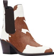 SAINT G Sisi Genuine Calf Hair Chelsea Boot