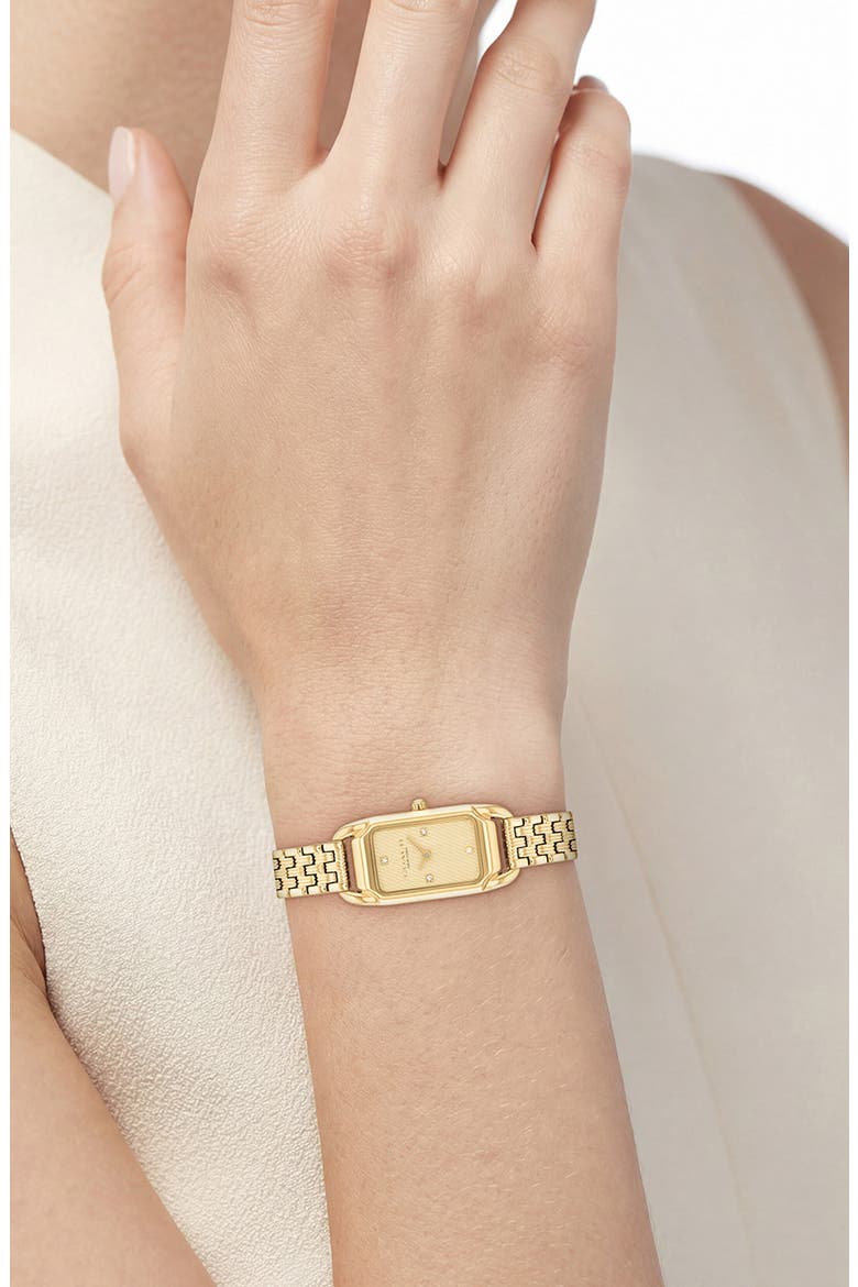 Cadie Bracelet Watch, Alternate, color, GOLD