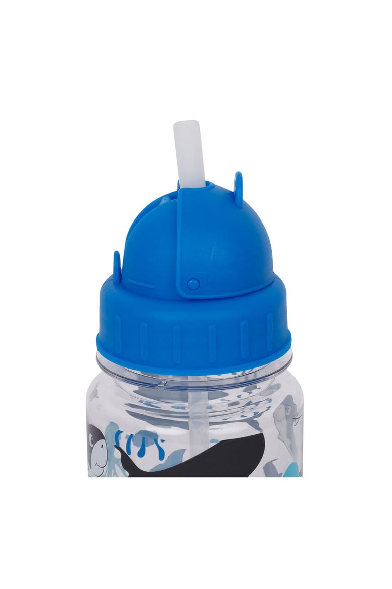 Bubbles The Shark Tritan 11.8floz Water Bottle, Alternate, color, Hawaiian Blue