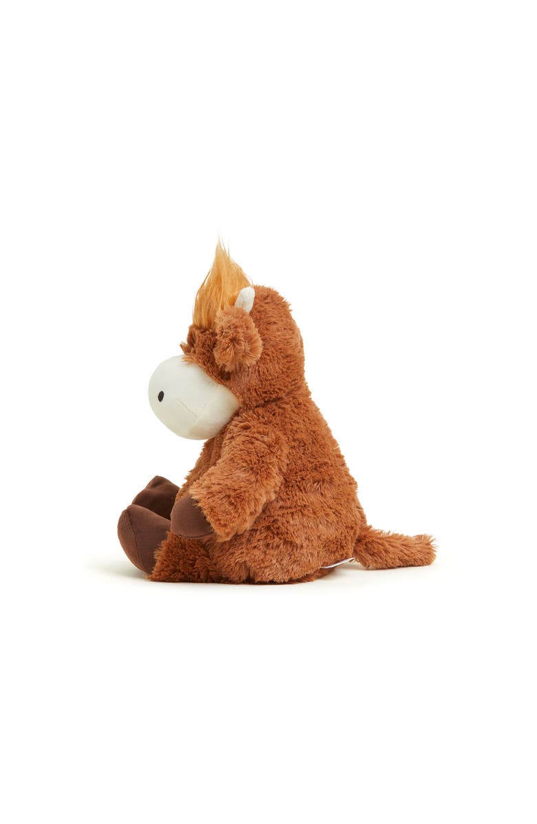 Warmies Highland Cow Plush Toy, Alternate, color, Dark Brown