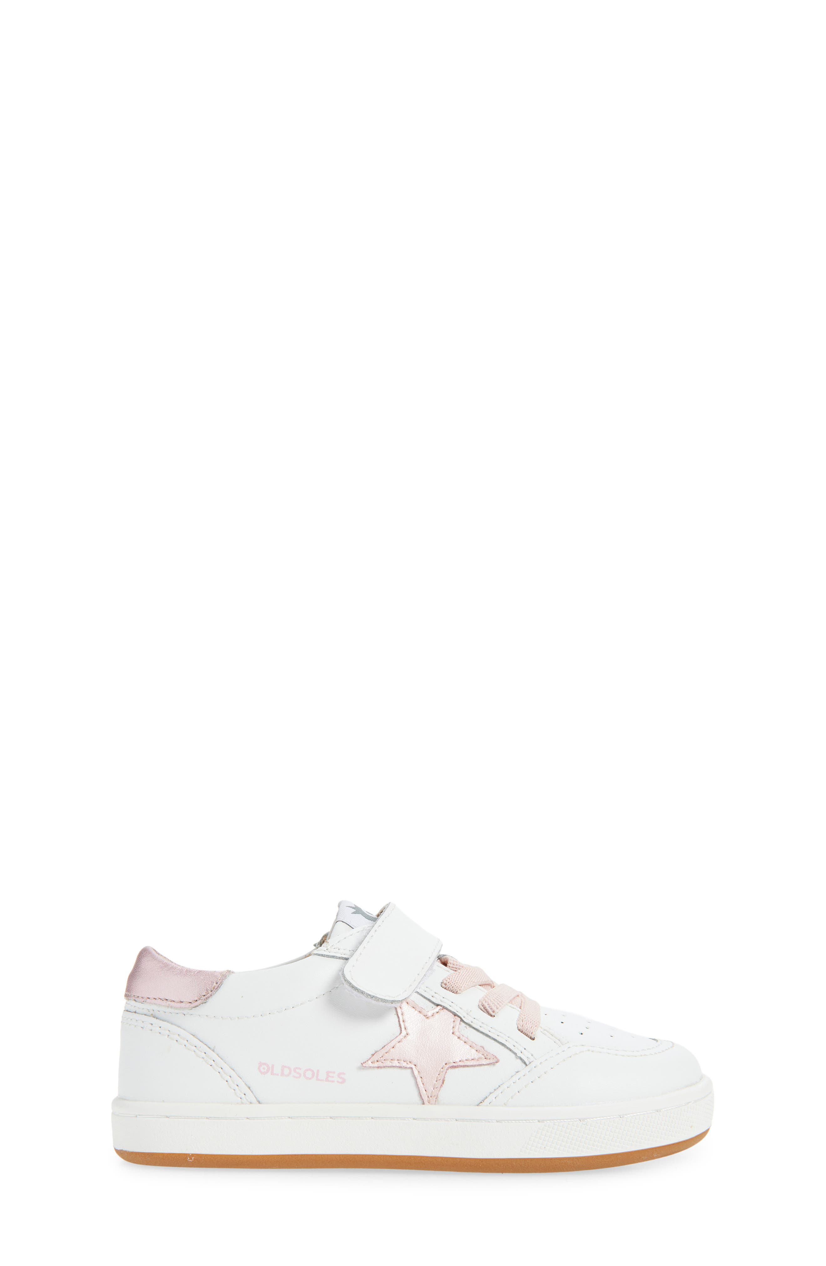 Kids' Platinum Runner Sneaker, Alternate, color, SNOW / PINK FROST