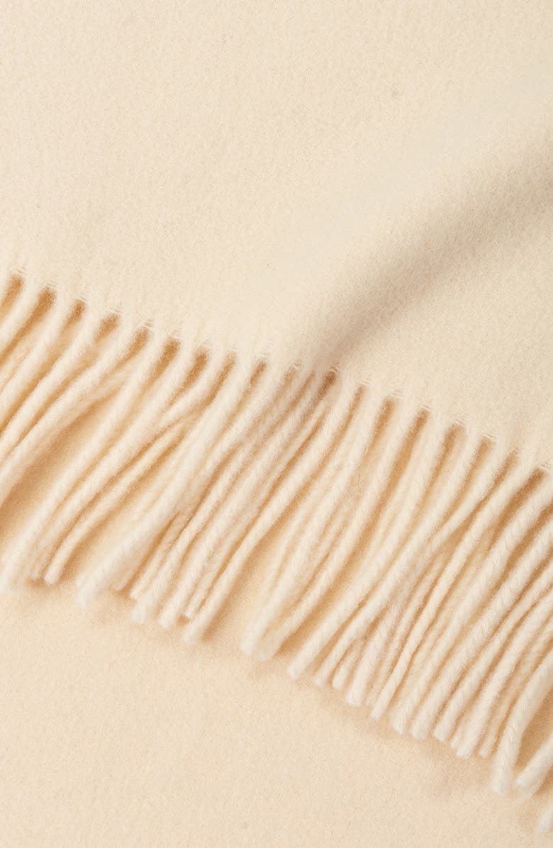 Polo Ralph Lauren Cashmere Blend Scarf, Alternate, color, Cream