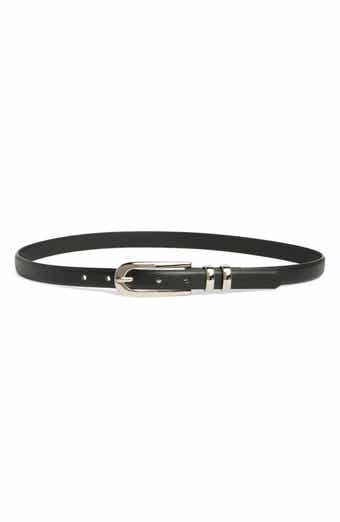 NORDSTROM RACK Faux Leather Skinny Belt
