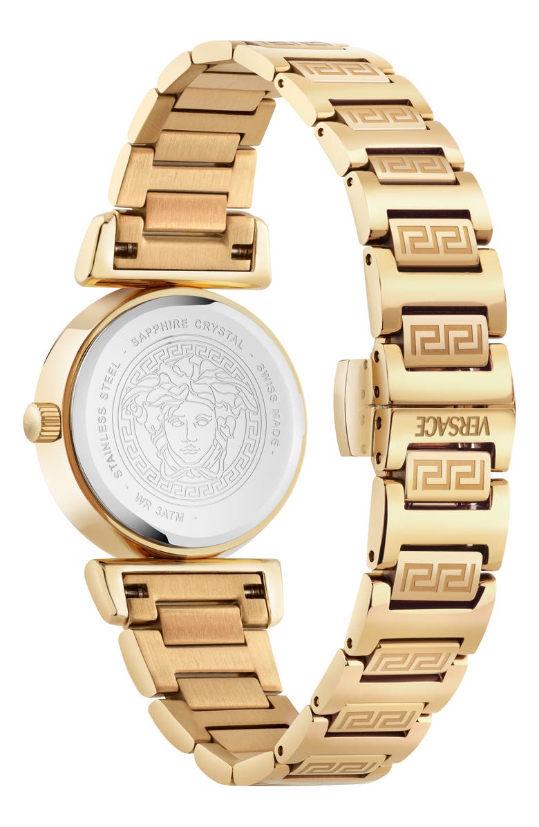 Versace Mini Vanity Bracelet Watch, 27mm, Alternate, color, 