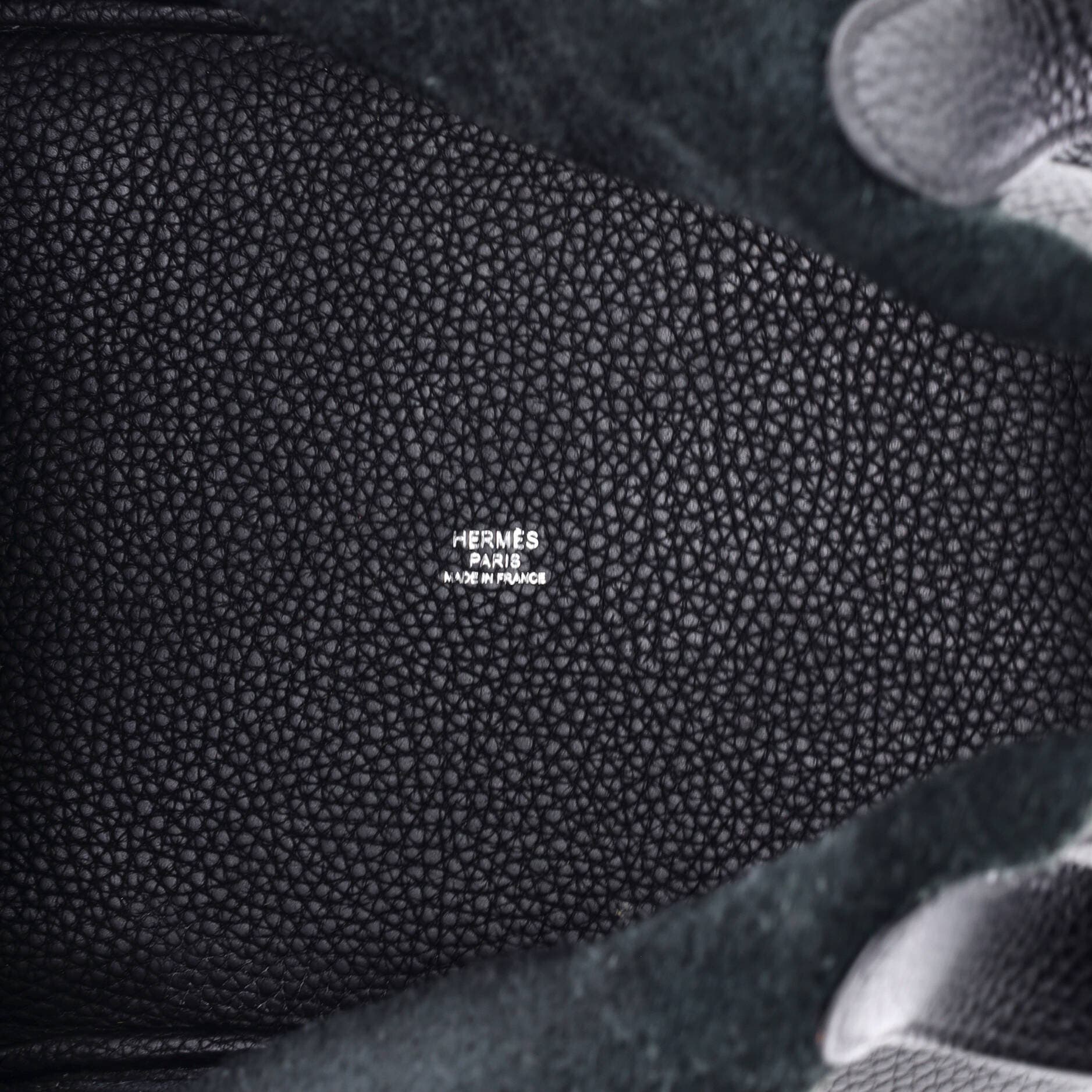 Pre-Owned Hermes Picotin Lock Bag Clemence MM, Alternate, color, Noir