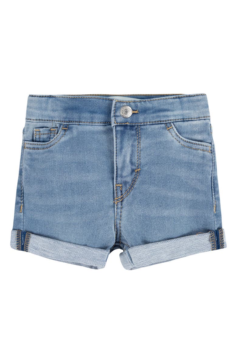 Levi's Core Girlfriend Denim Shorts, Main, color, 