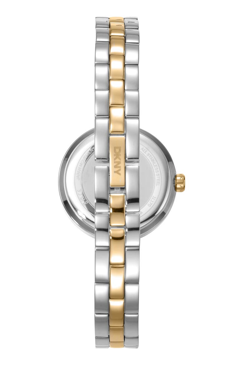 L 170 Bracelet Watch, Alternate, color, SILVER/ GOLD MULTI