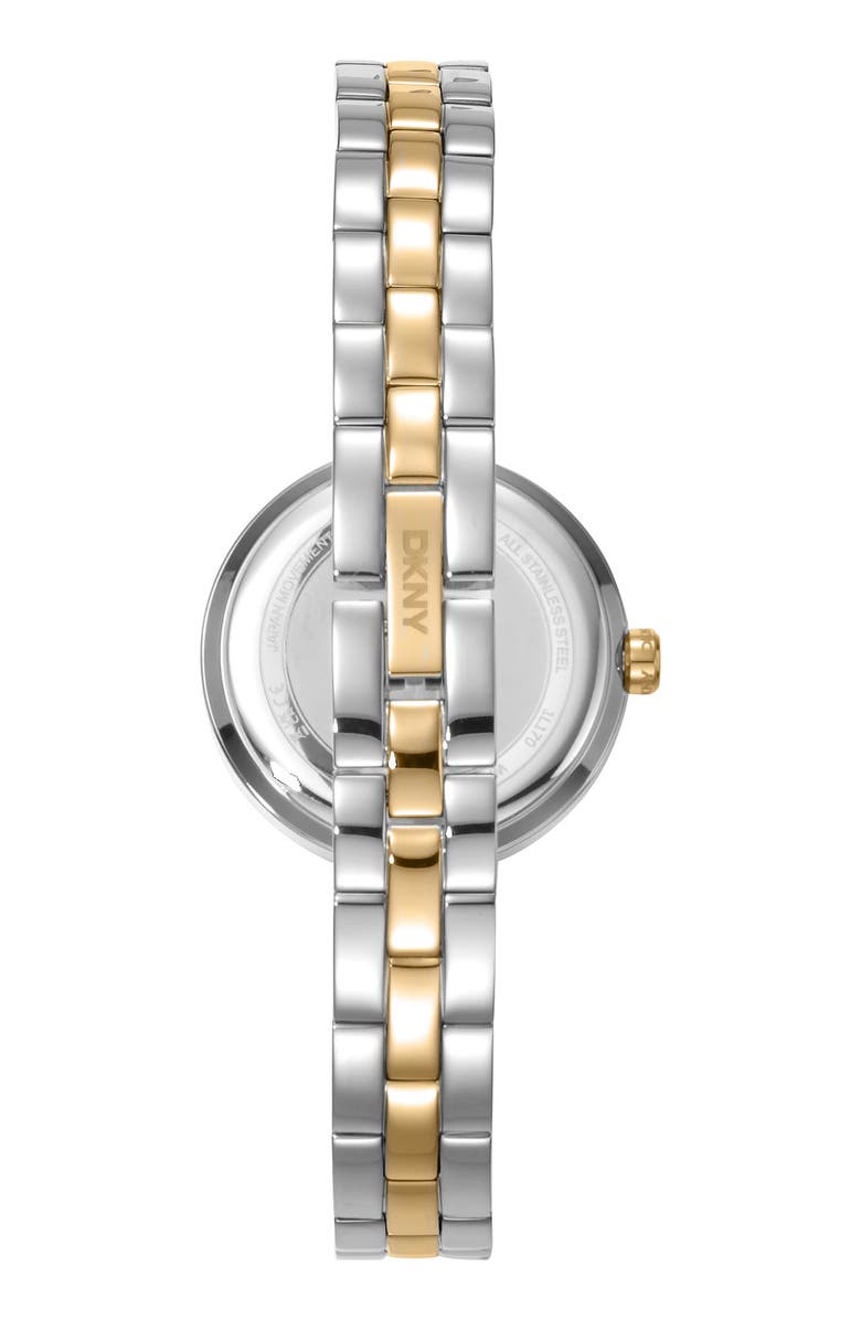 DKNY L 170 Bracelet Watch, Alternate, color, Silver/ Gold Multi