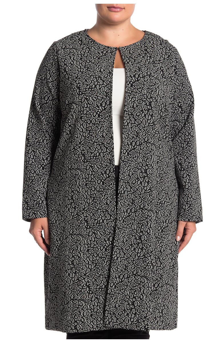 Leota Cora Open Front Duster Jacket, Alternate, color,