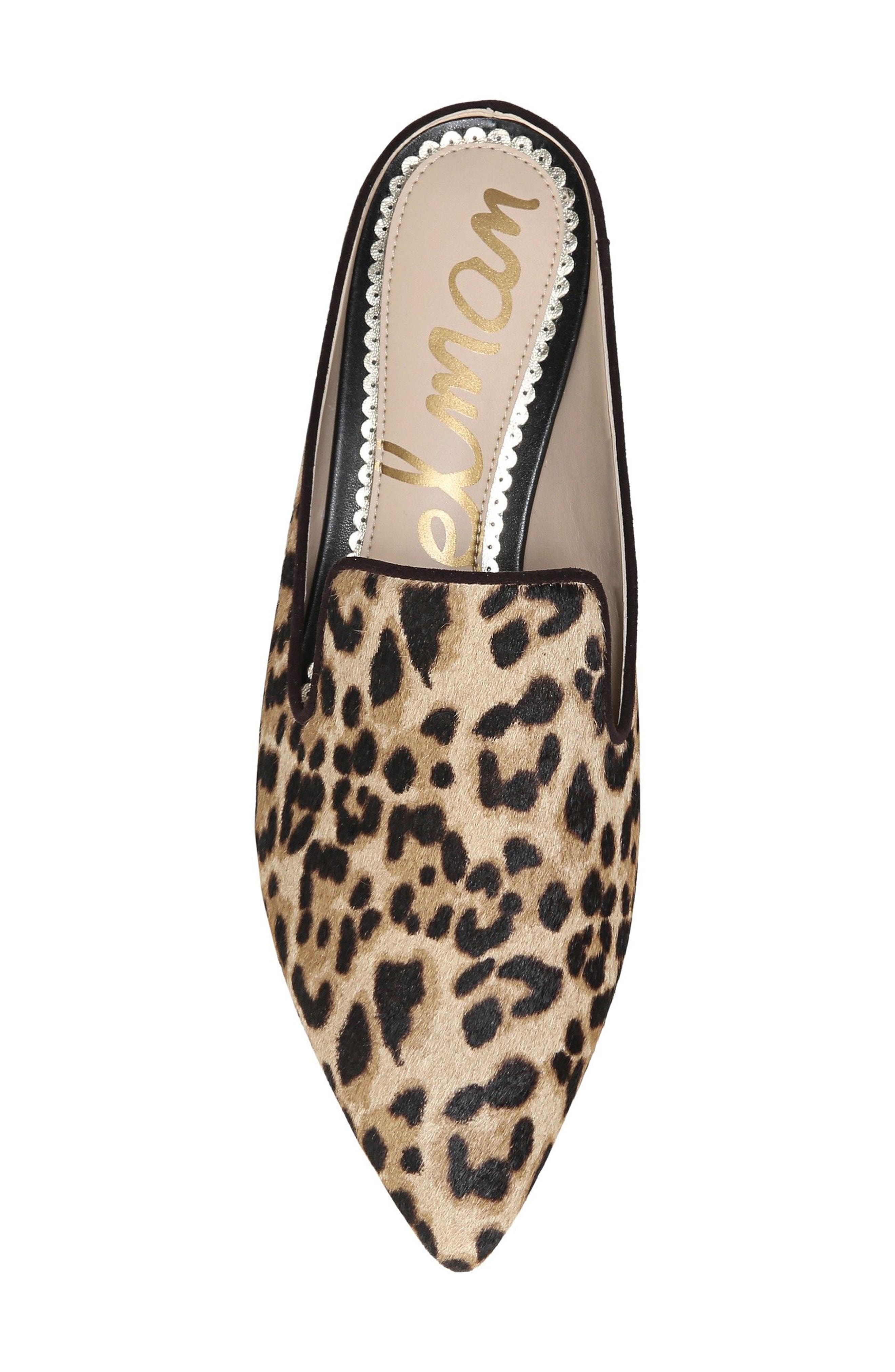 Augustine Patterned Loafer Mule, Alternate, color, SAND