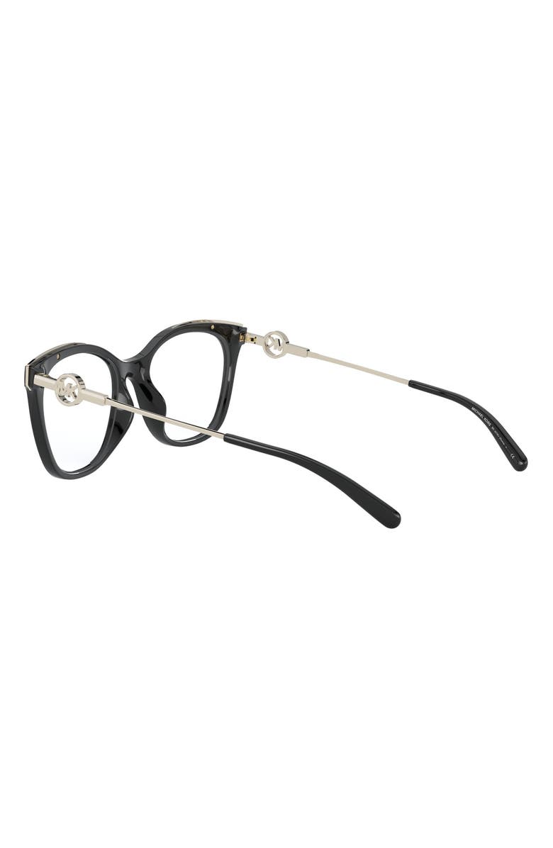 Michael Kors 54mm Square Optical Glasses, Alternate, color,