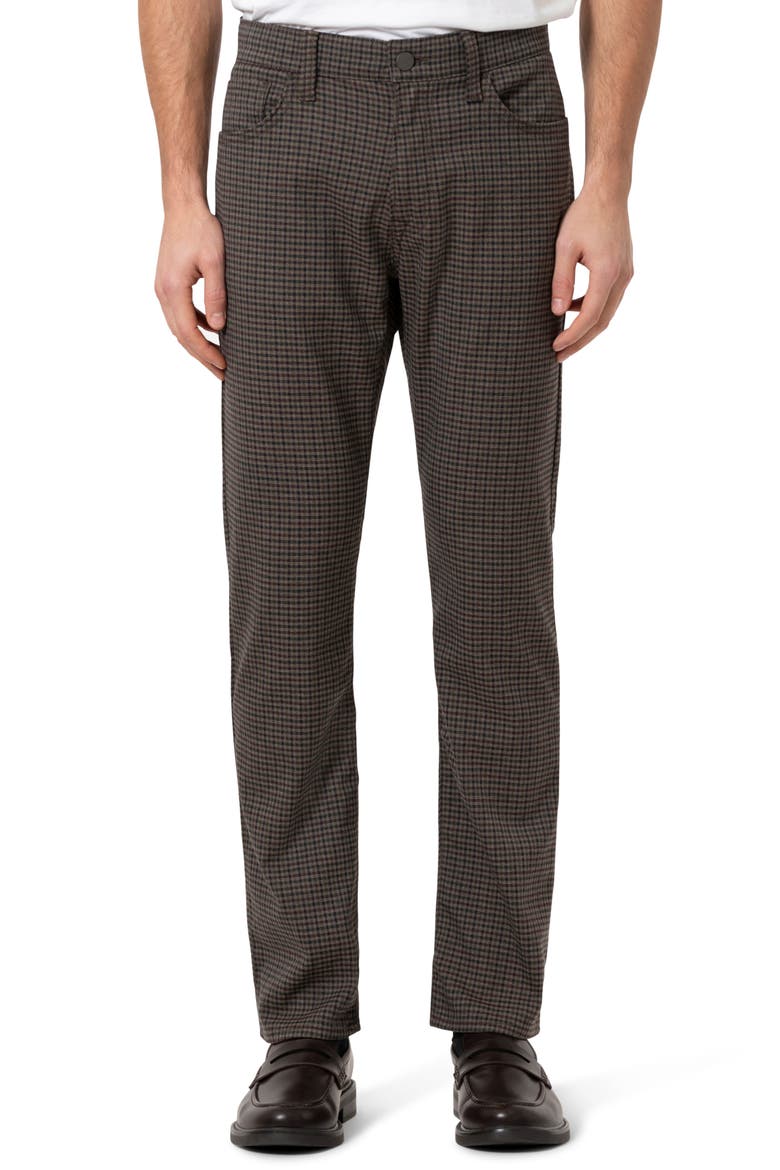 Courage Check Straight Leg Pants, Main, color, MULTI ELITE CHECK