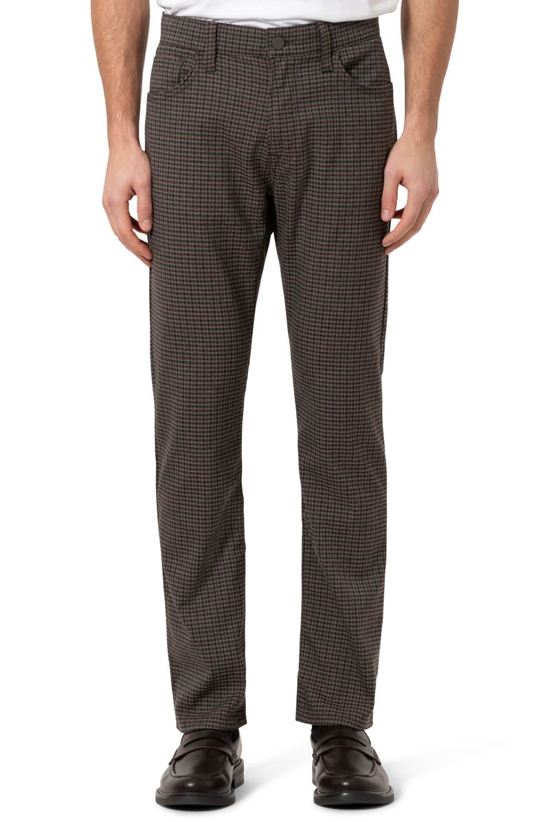 34 Heritage Courage Check Straight Leg Pants, Main, color, Multi Elite Check