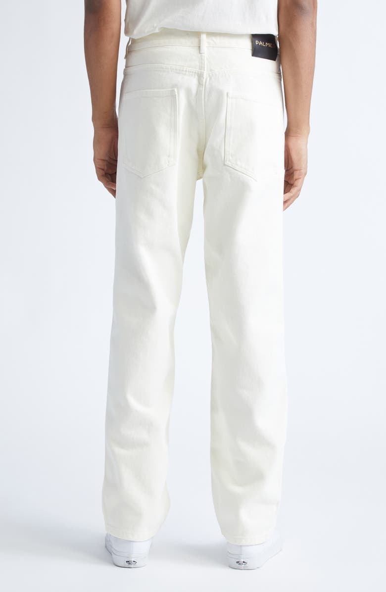 PALMES Coarse Denim Trousers, Alternate, color, Broken White