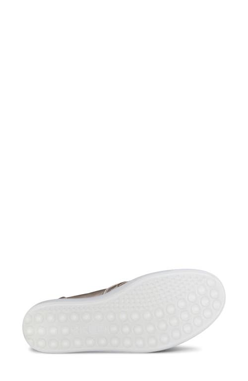 Ecco Soft 7 Slip-on Sneaker In Pure White Gold