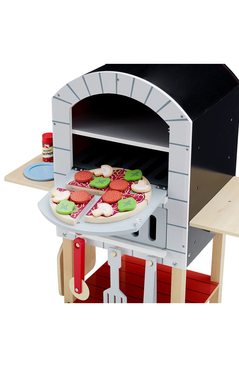 Teamson Kids My Little Helper Pizza Oven & Accessories Playset, Alternate, color,