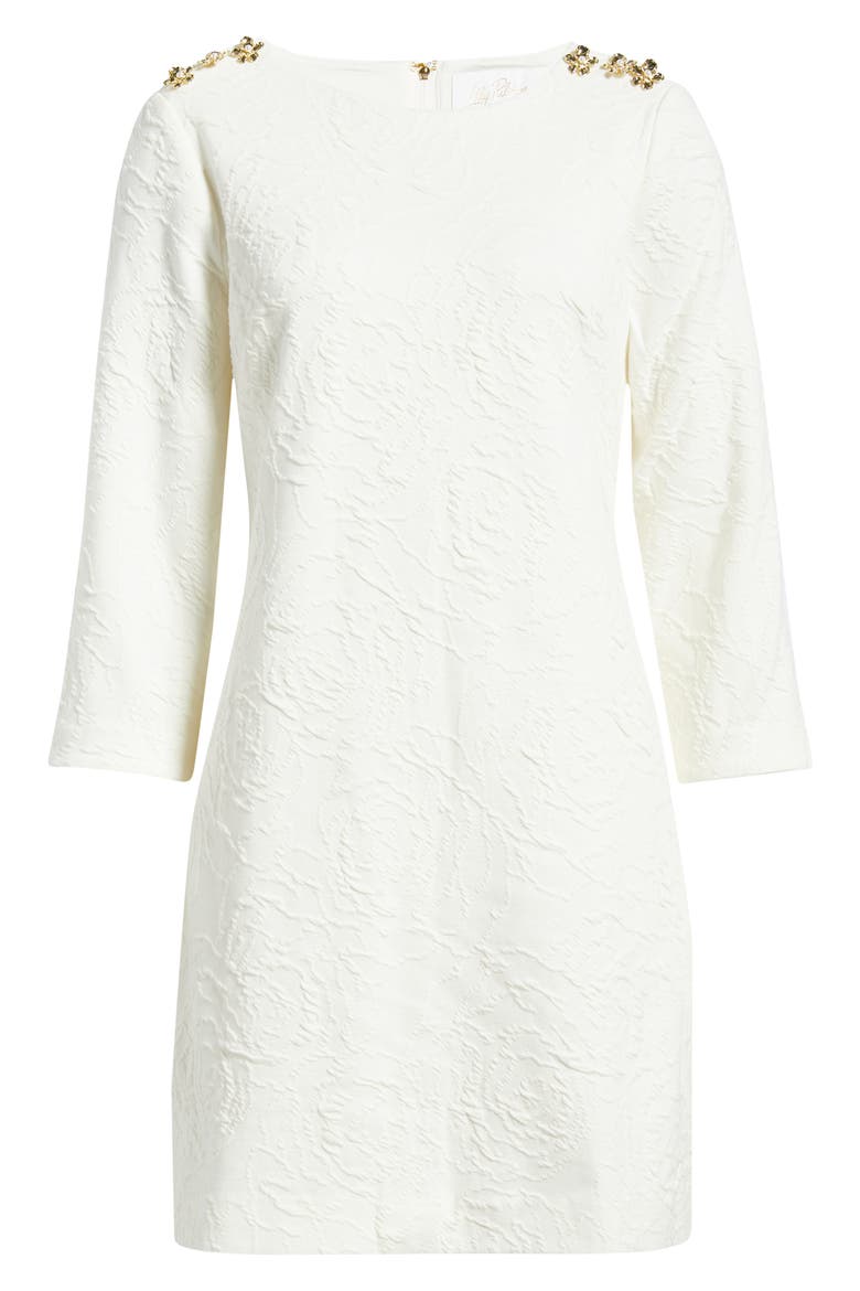 Annwyn Shift Dress, Alternate, color, COCONUT ROSE
