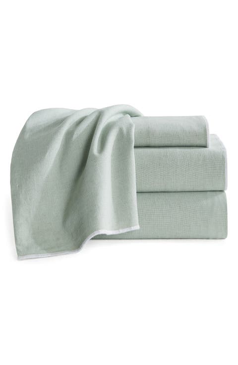 Washed Linen & Cotton Sheet Set
