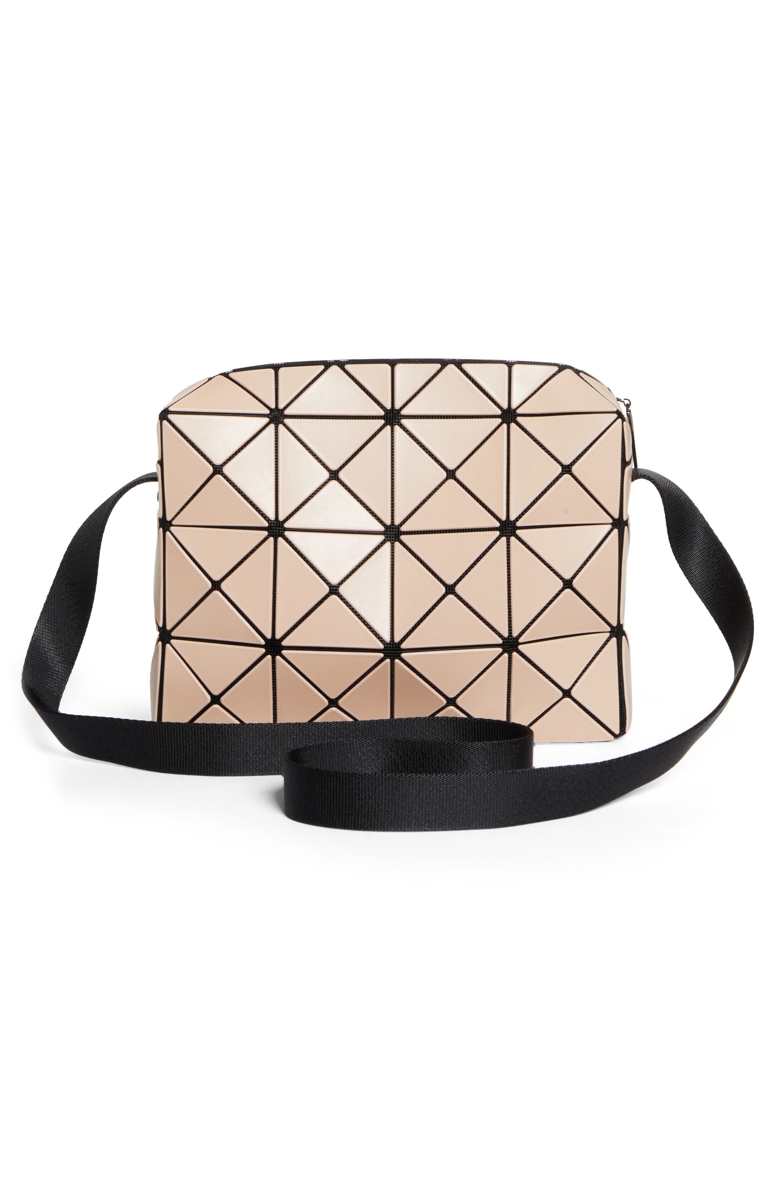 Bao Bao Issey Miyake Cuboid Crossbody Bag, Alternate, color, Beige