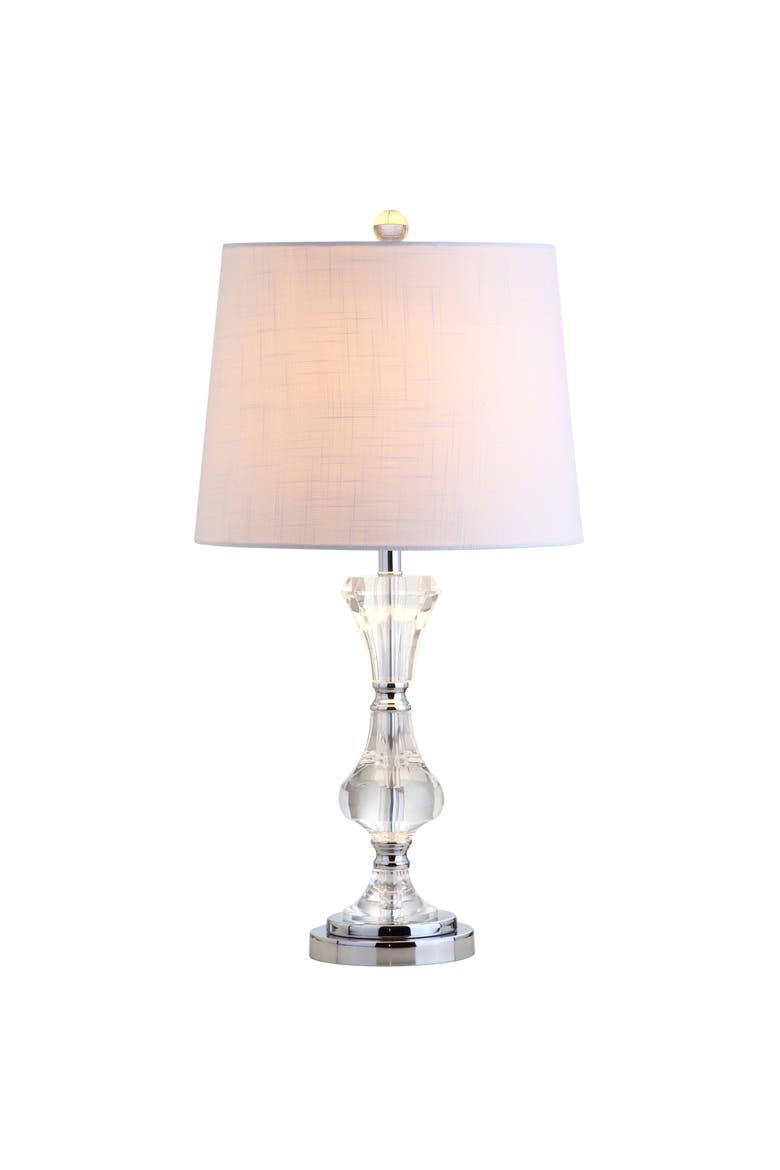 Riley Crystal LED Table Lamp, Main, color, Clear