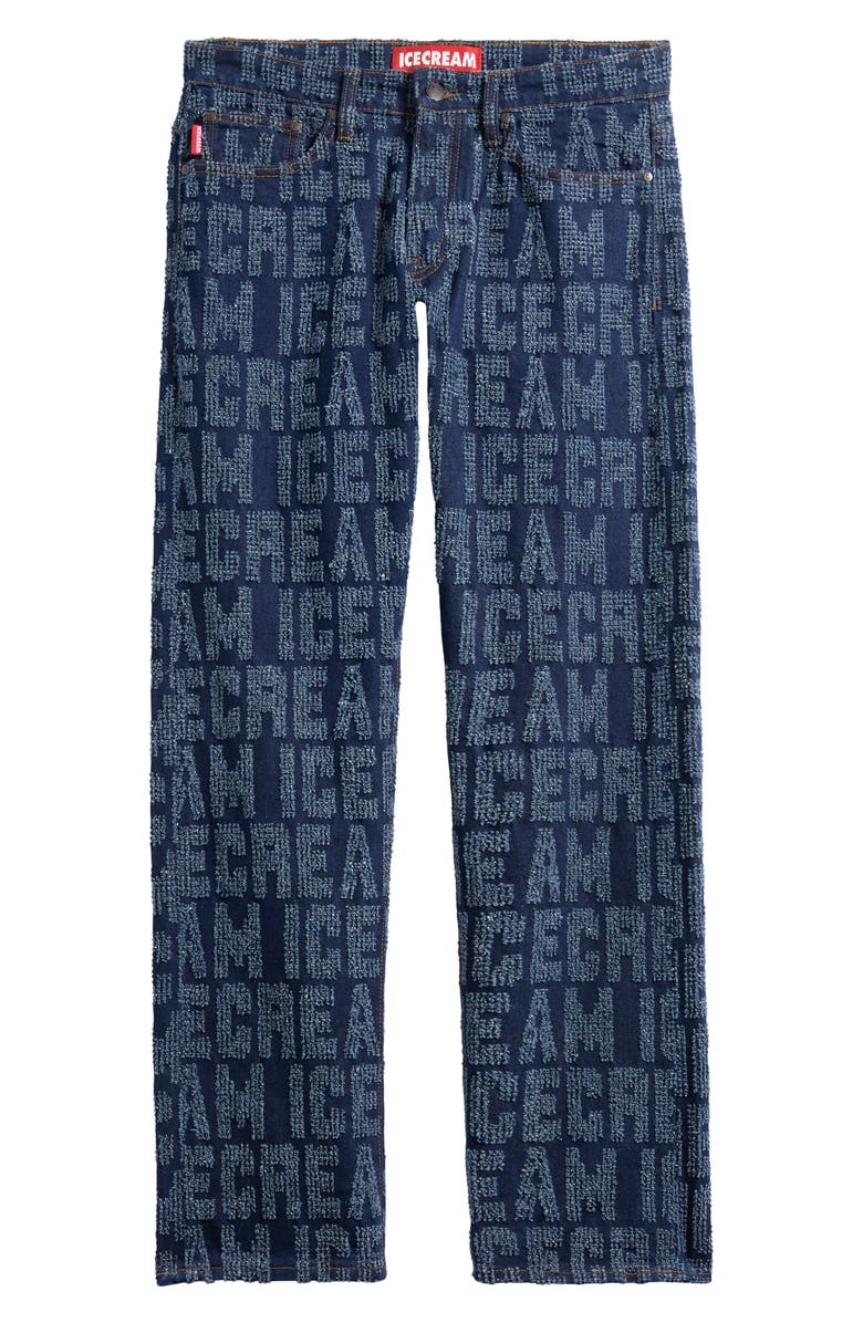 ICECREAM Sweet Tooth Fil Coupé Jeans, Alternate, color, Blue Moon