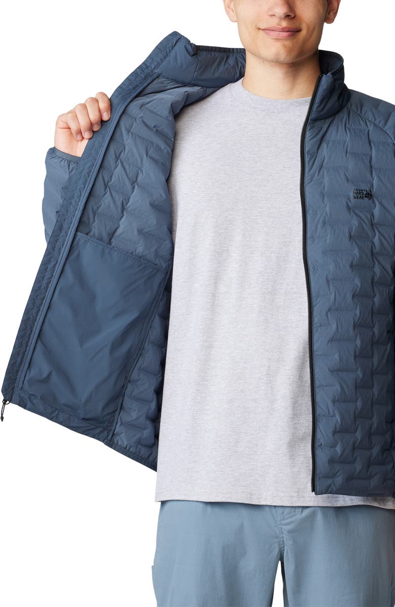 Mountain Hardwear Stretchdown<sup>™</sup> 700 Fil Power Down Light Jacket, Alternate, color, Moon Blue