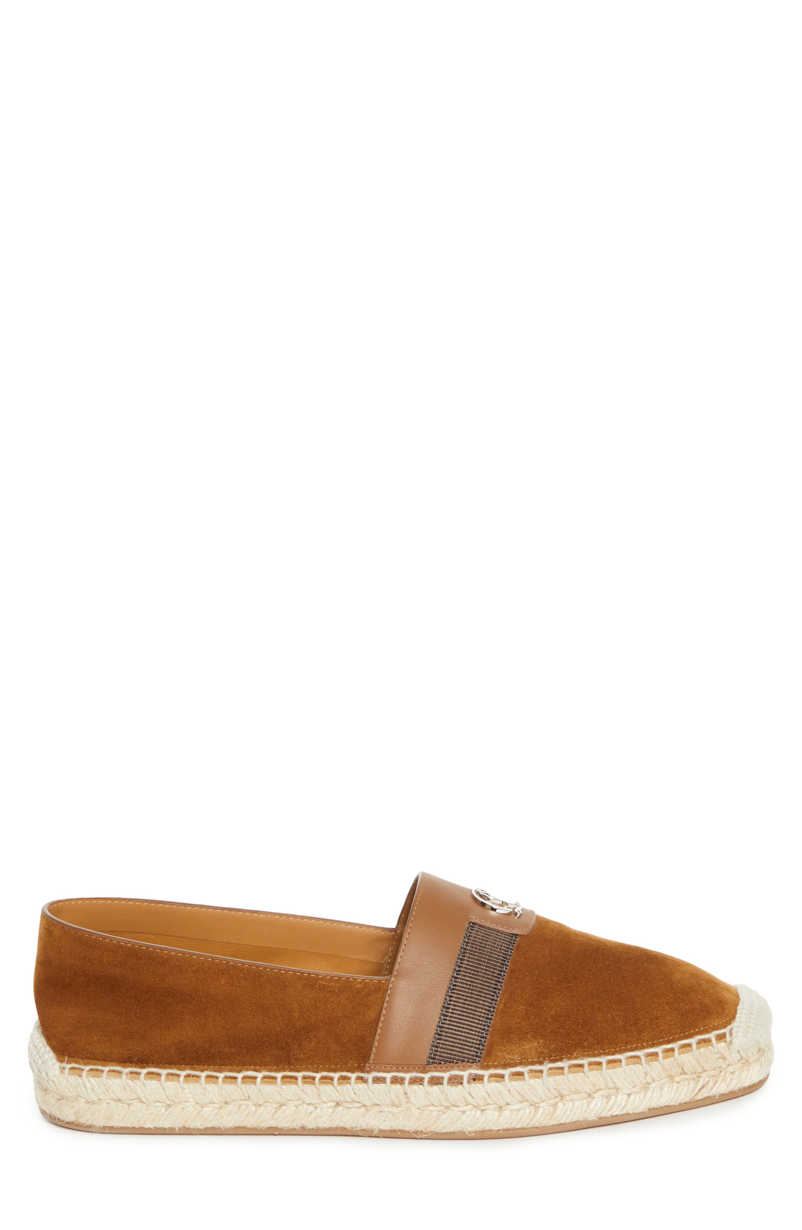Christian Louboutin Alfarica CL Logo Espadrille, Alternate, color, Rhea